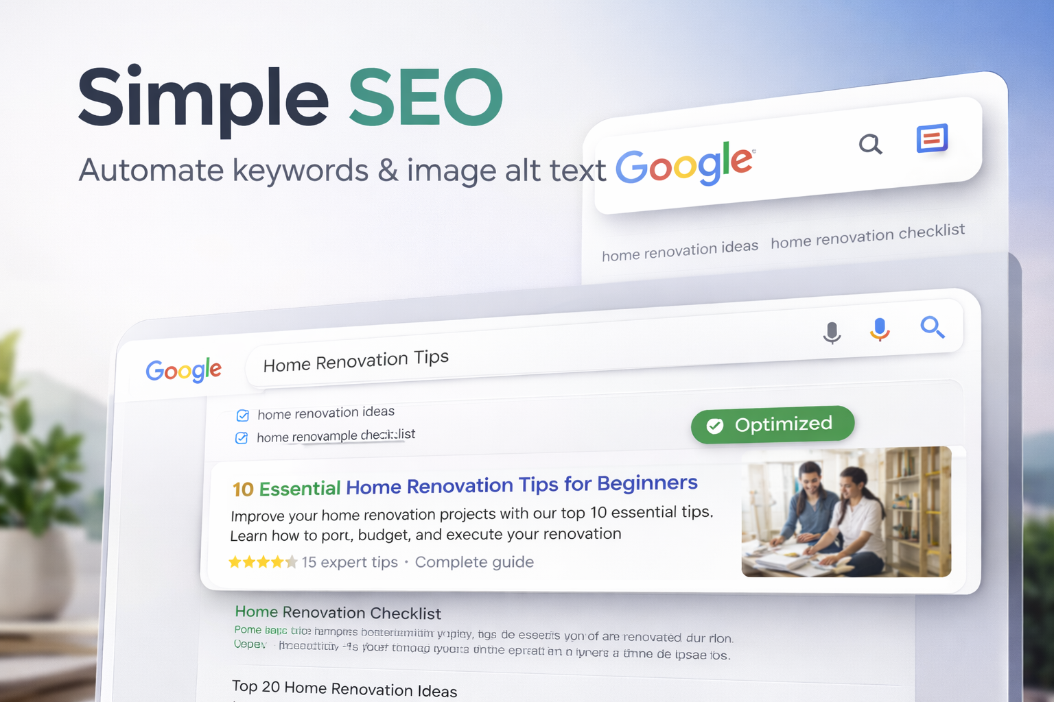Simple SEO for Rank Math